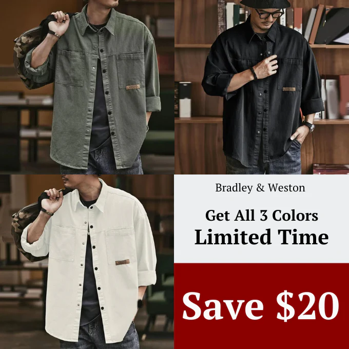 Leon | Vintage Vibe Hemd mit feiner Struktur