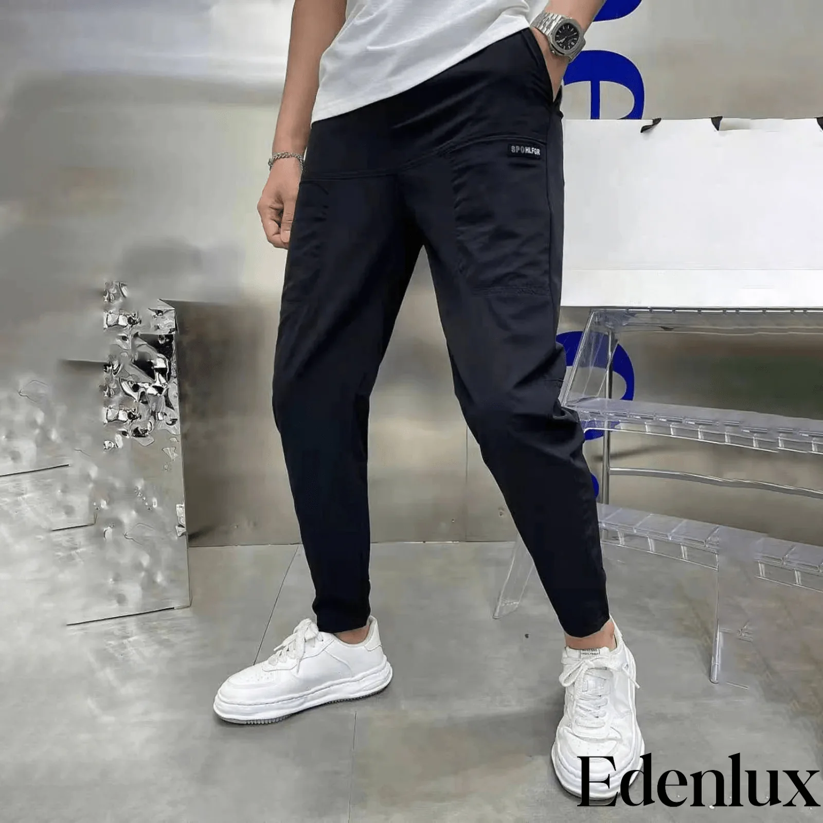 LETZTER TAG 60% RABATT | Lucas | Stretch Cargo Jeans für Männer