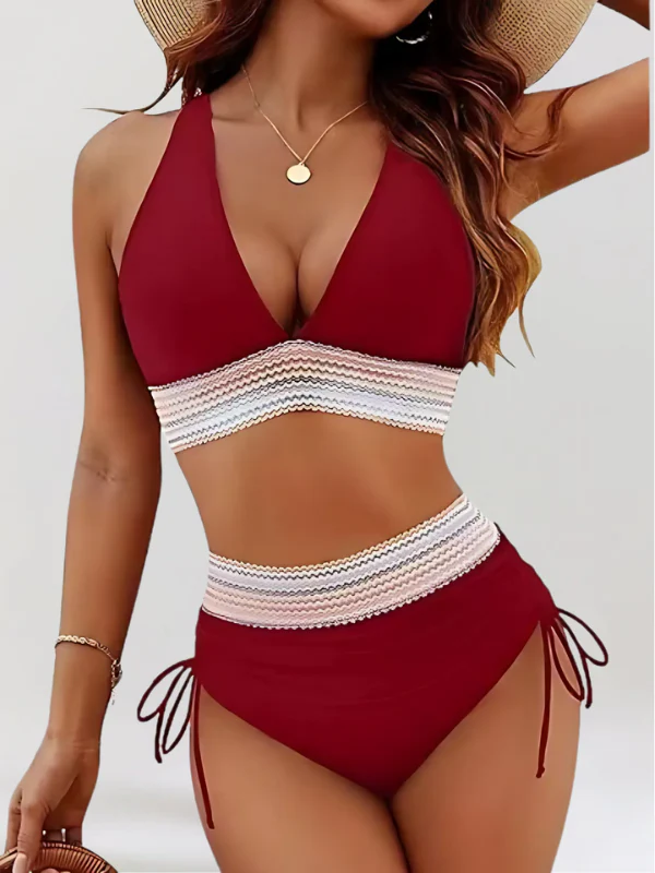 Lidia – Bauchweg-Bikini-Set mit hoher Taille - Image 3