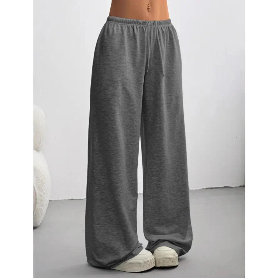 Lila | Casual Einfarbige Jogginghose - Image 2
