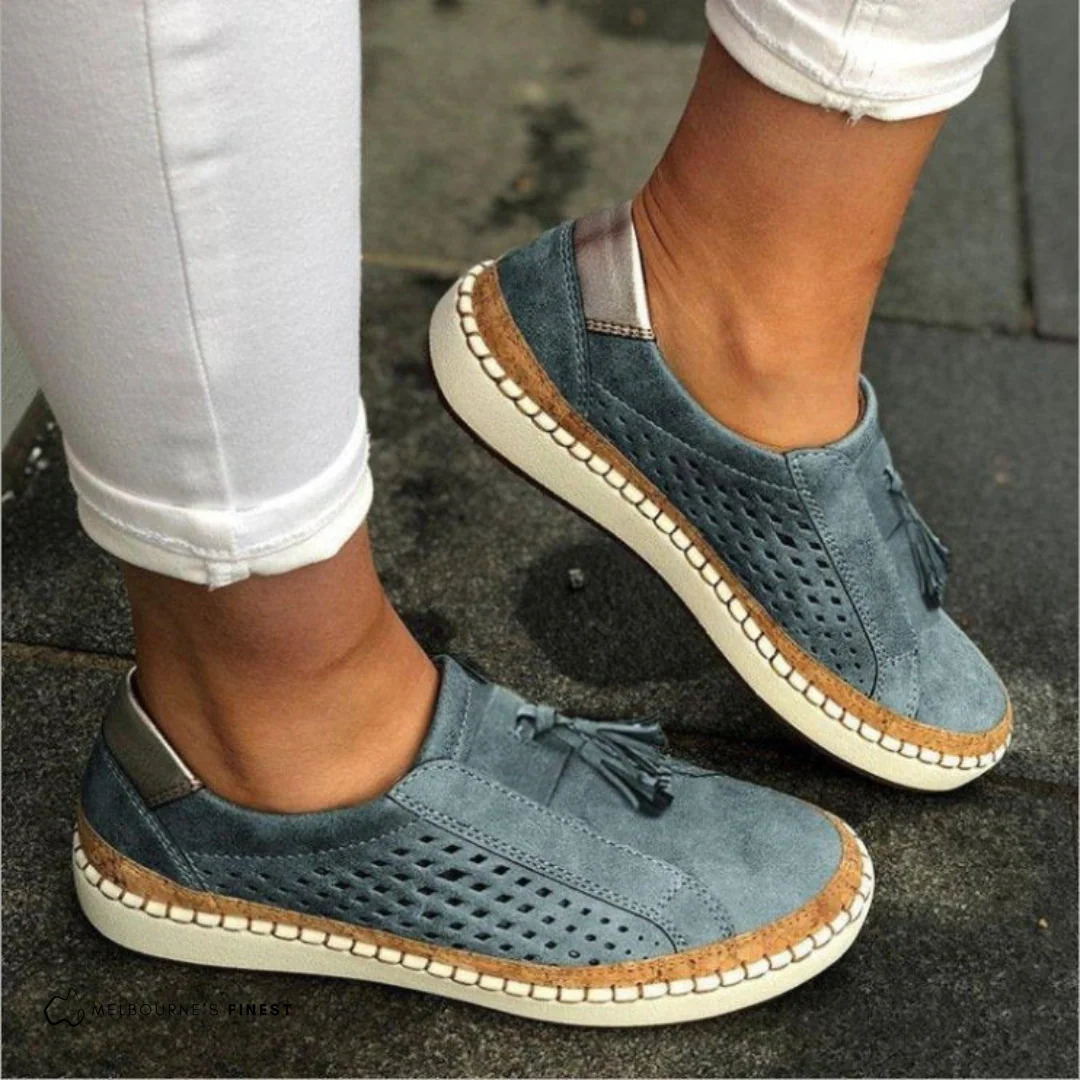 Lilian | Damen Slip-On Plattform Gehschuhe - Image 3