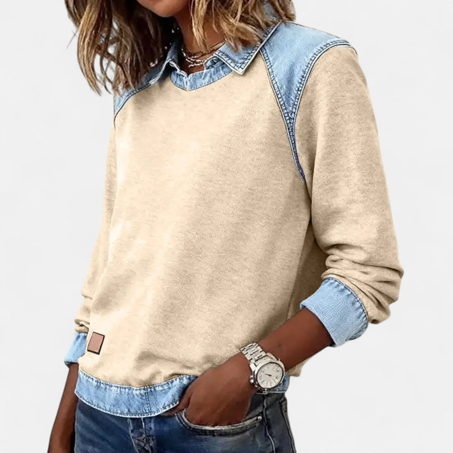 Lina | Modisches Damen Langarmshirt modern & chic - Image 11