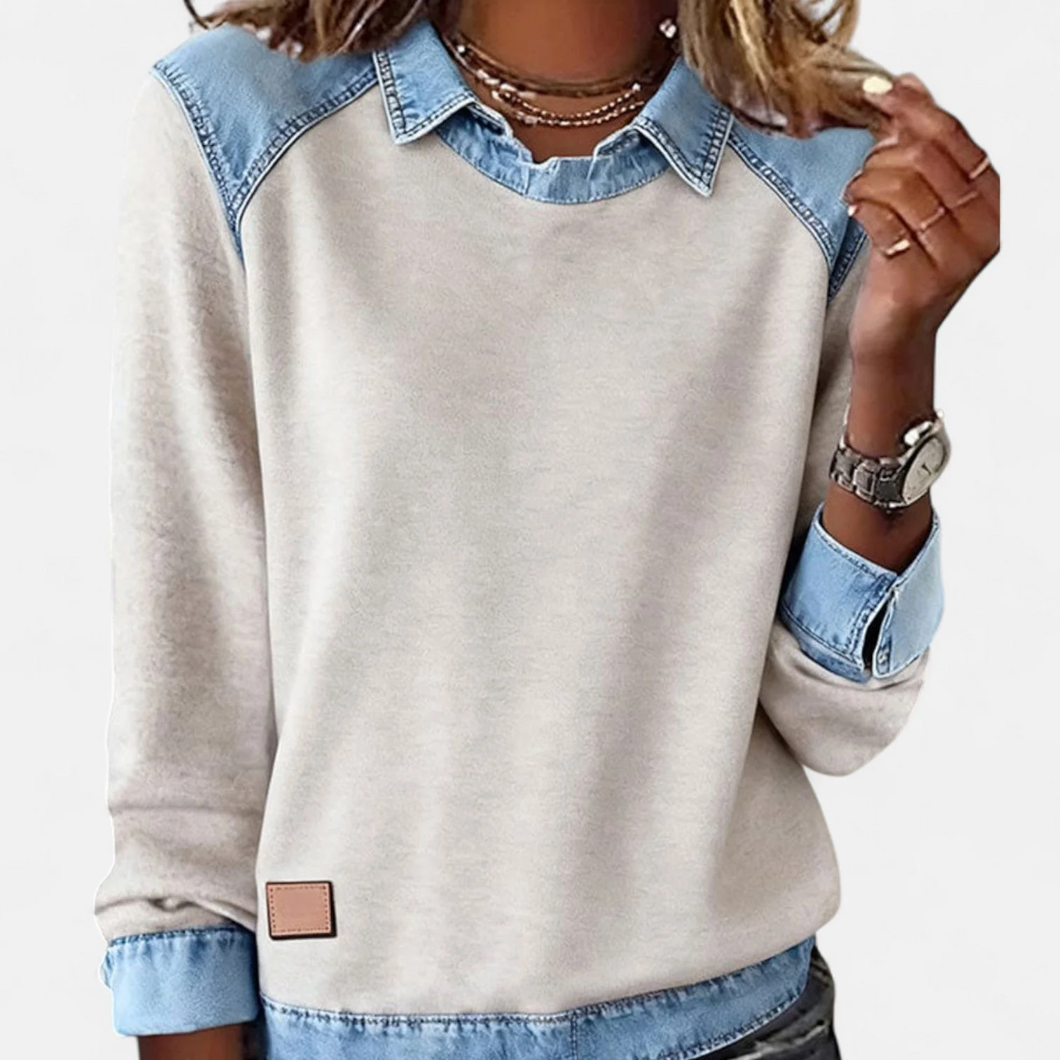 Lina | Modisches Damen Langarmshirt modern & chic - Image 12