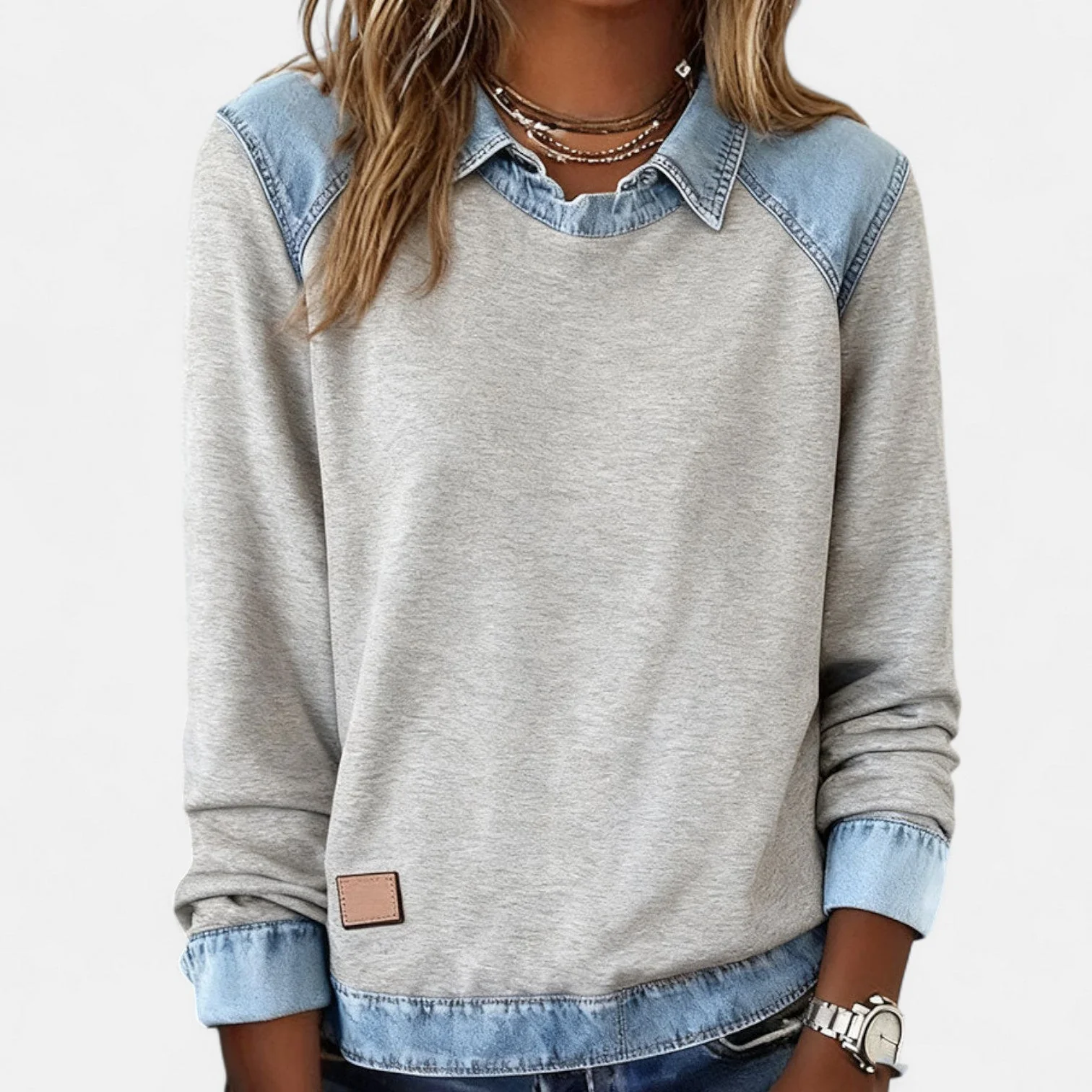 Lina | Modisches Damen Langarmshirt modern & chic - Image 5