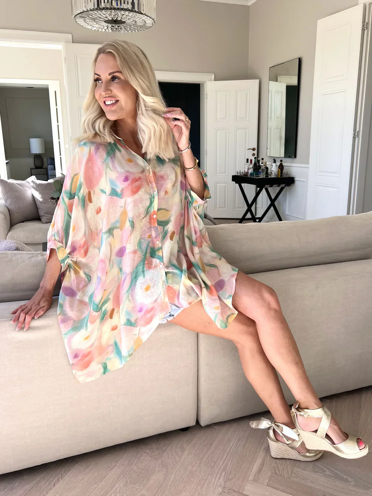 Lioraelle – Pastell-Aquarell-Oversize-Shirt - Image 8