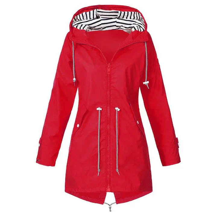 Lisa | Winddichte Regenjacke für mit Kapuze - Image 2