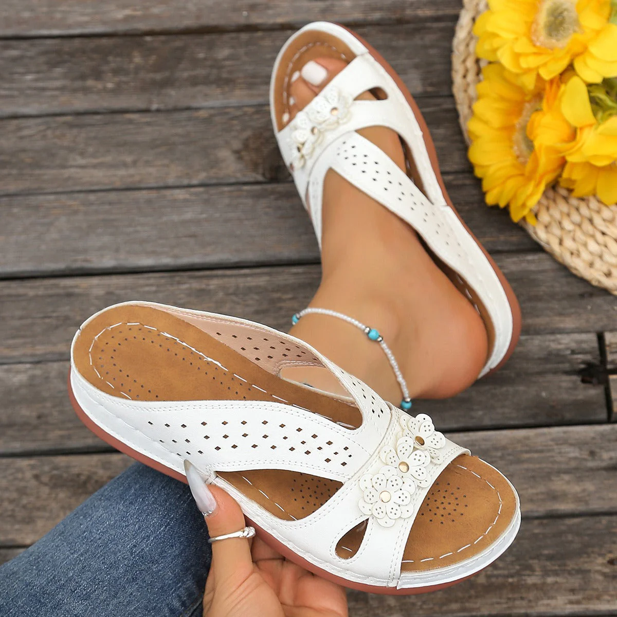 Livia | Elegante Keilsandalen Damen Chic - Image 3