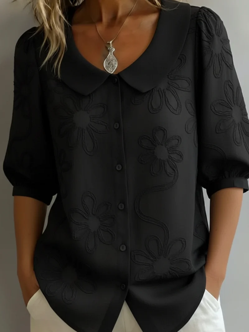 Livia | Elegante Soft-Touch-Bluse für Damen - Image 4