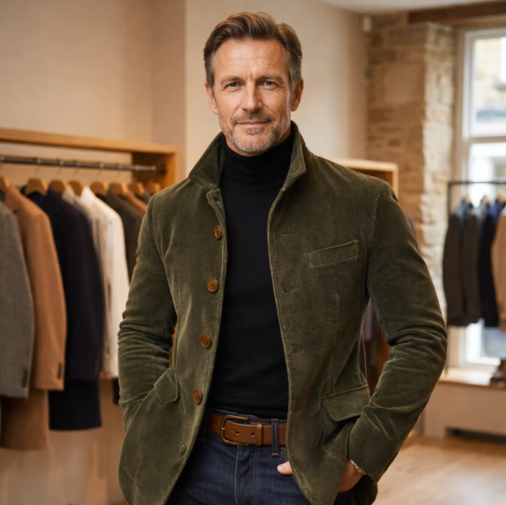 Livia | Stilvolle taillierte Herrenjacke elegant - Image 7