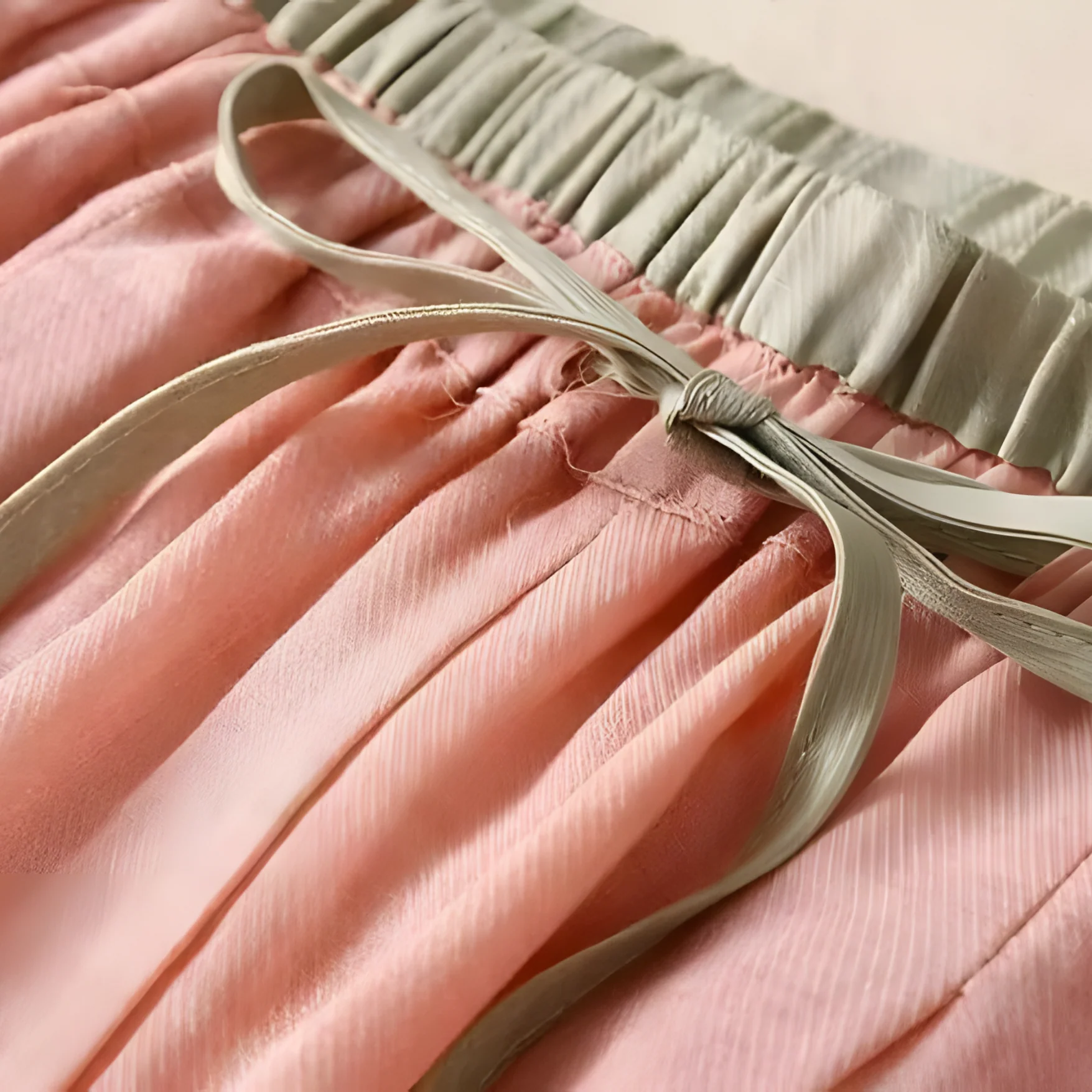 Livia | Stylishe Damen Leinenhose in sanftem Rosa - Image 2