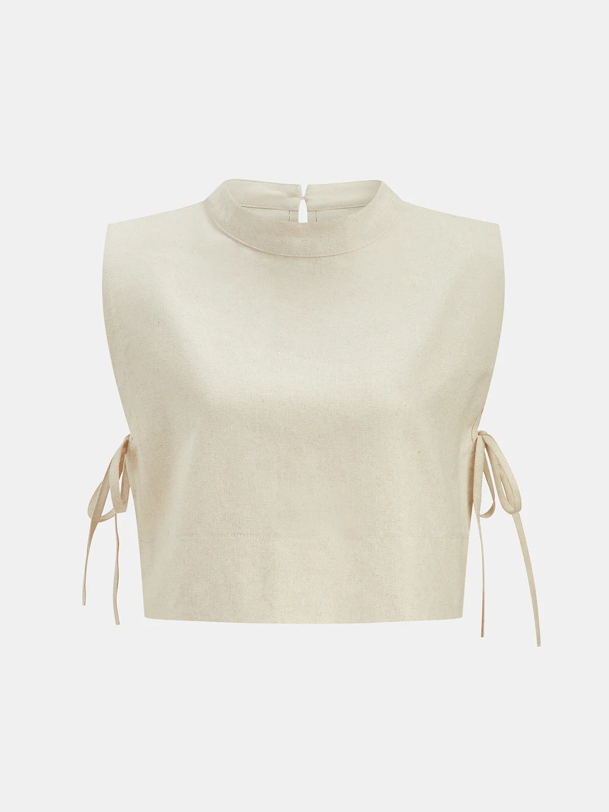 Livia | Weite Hose Set Damen Leinen Look - Image 4