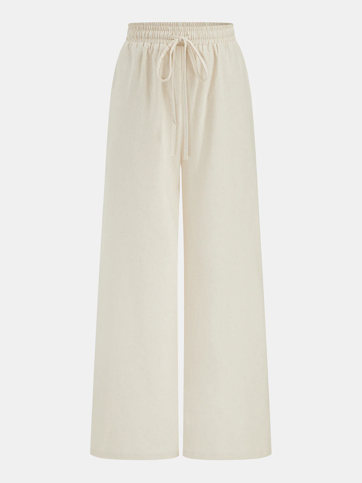 Livia | Weite Hose Set Damen Leinen Look - Image 5