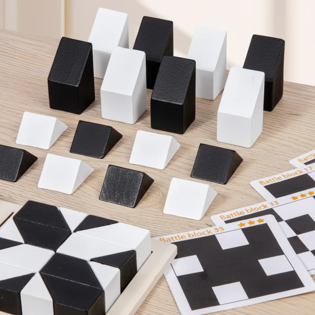 Logikspiel Holz Puzzle Gehirn Teaser Strategisches