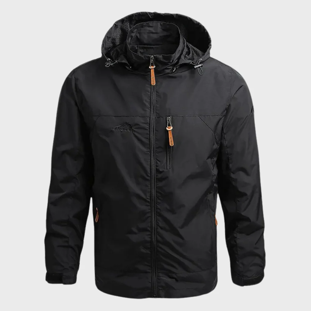Luca | Wasserdichte Jacke mit hohem Kragen