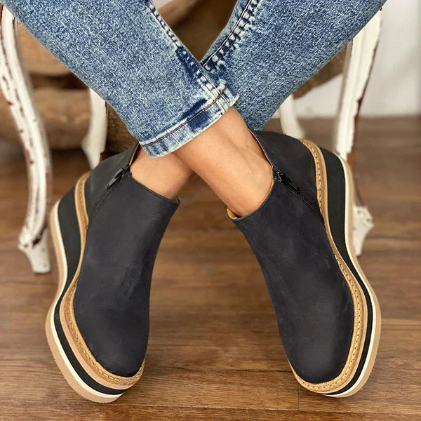 Lucía – Komfortable Damen Stiefelette mit cleanem Schlupfdesign