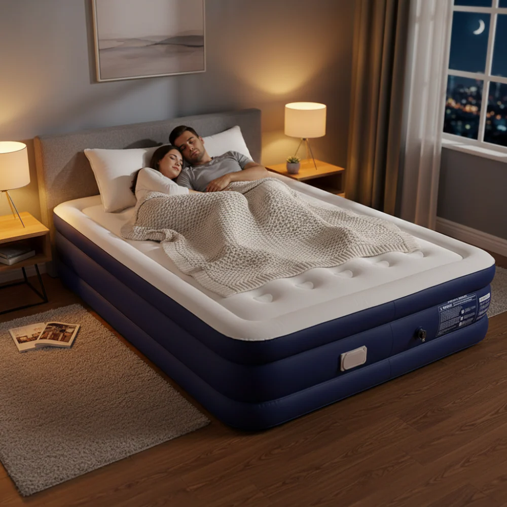 Luftbett Camping Doppel Selbstaufblasend Komfort Luftmatratze