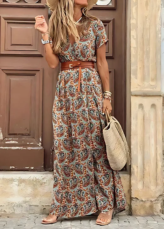 Luftiges Boho-Maxikleid Damen – Elegante Kleider Für Hochzeitsgast & Sommeranlässe - Image 6