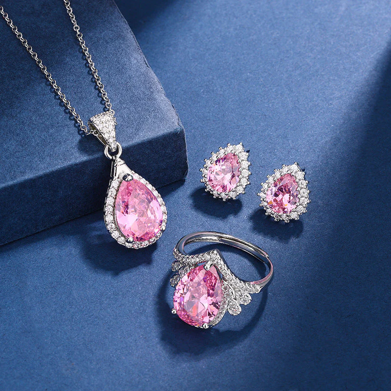 Luitgard - Rosa Glanz-Set