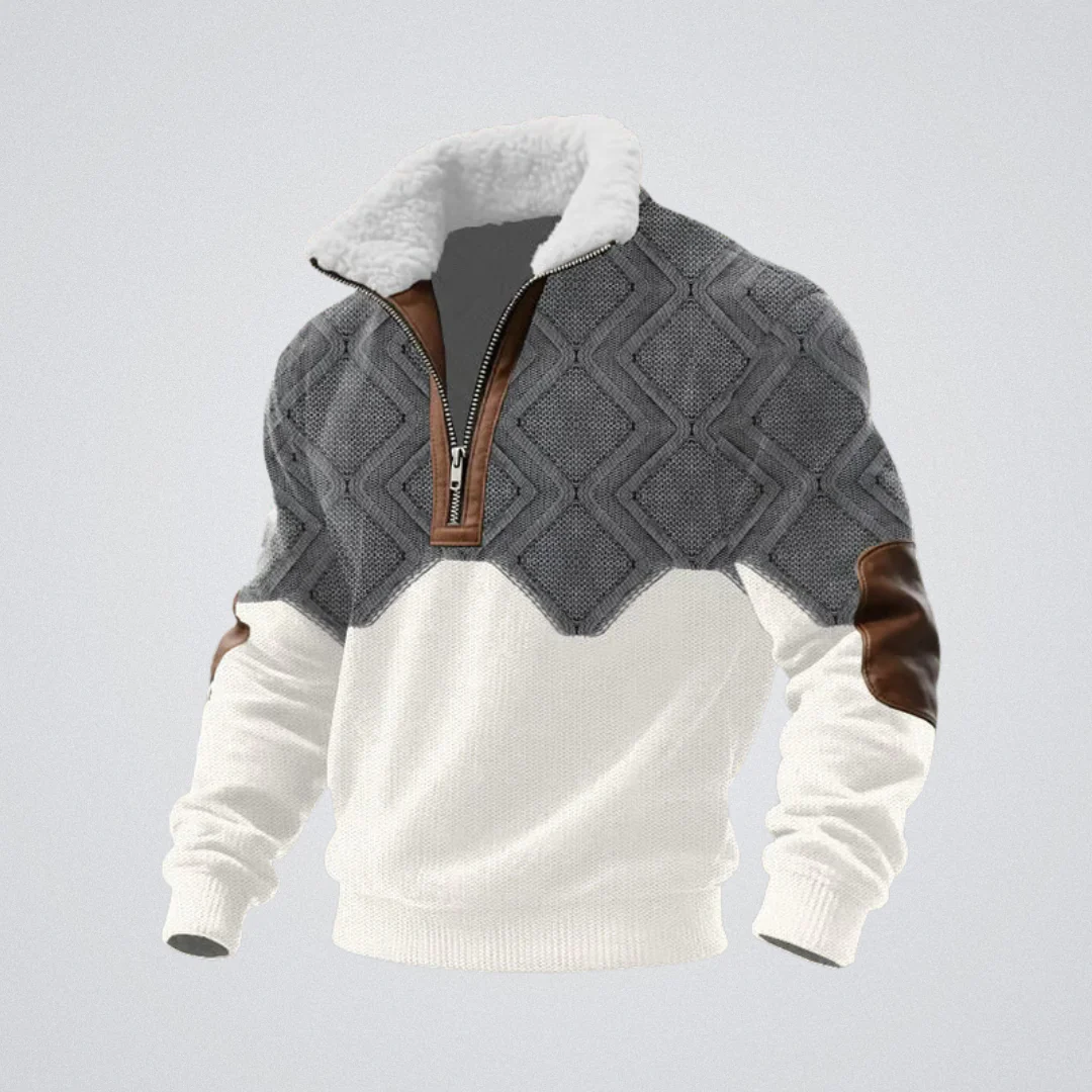 Lukas | Warmer Herrenpullover mit klassischem Rollkragen