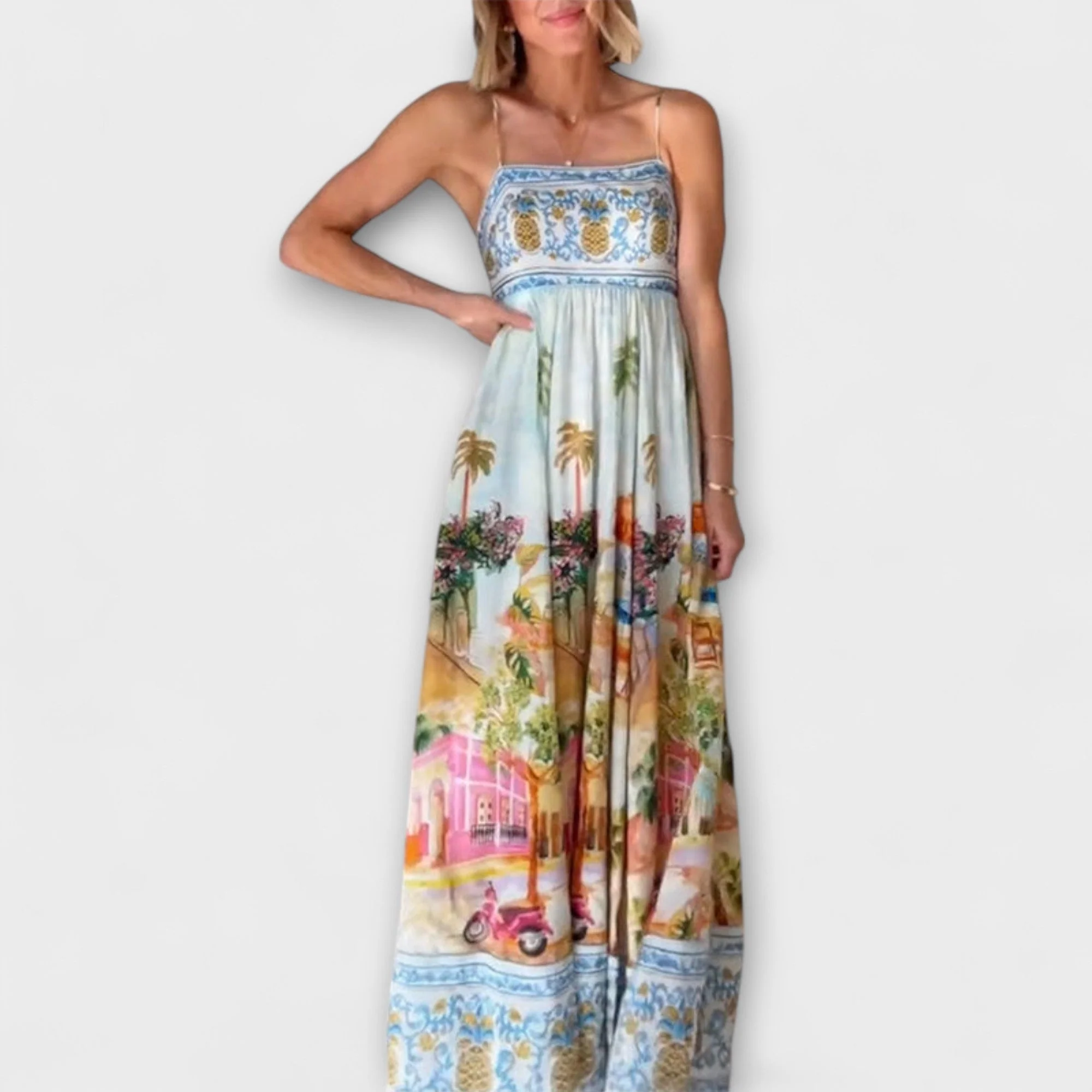 Lumen - Aracati Multicolor Maxi Dress - Image 5