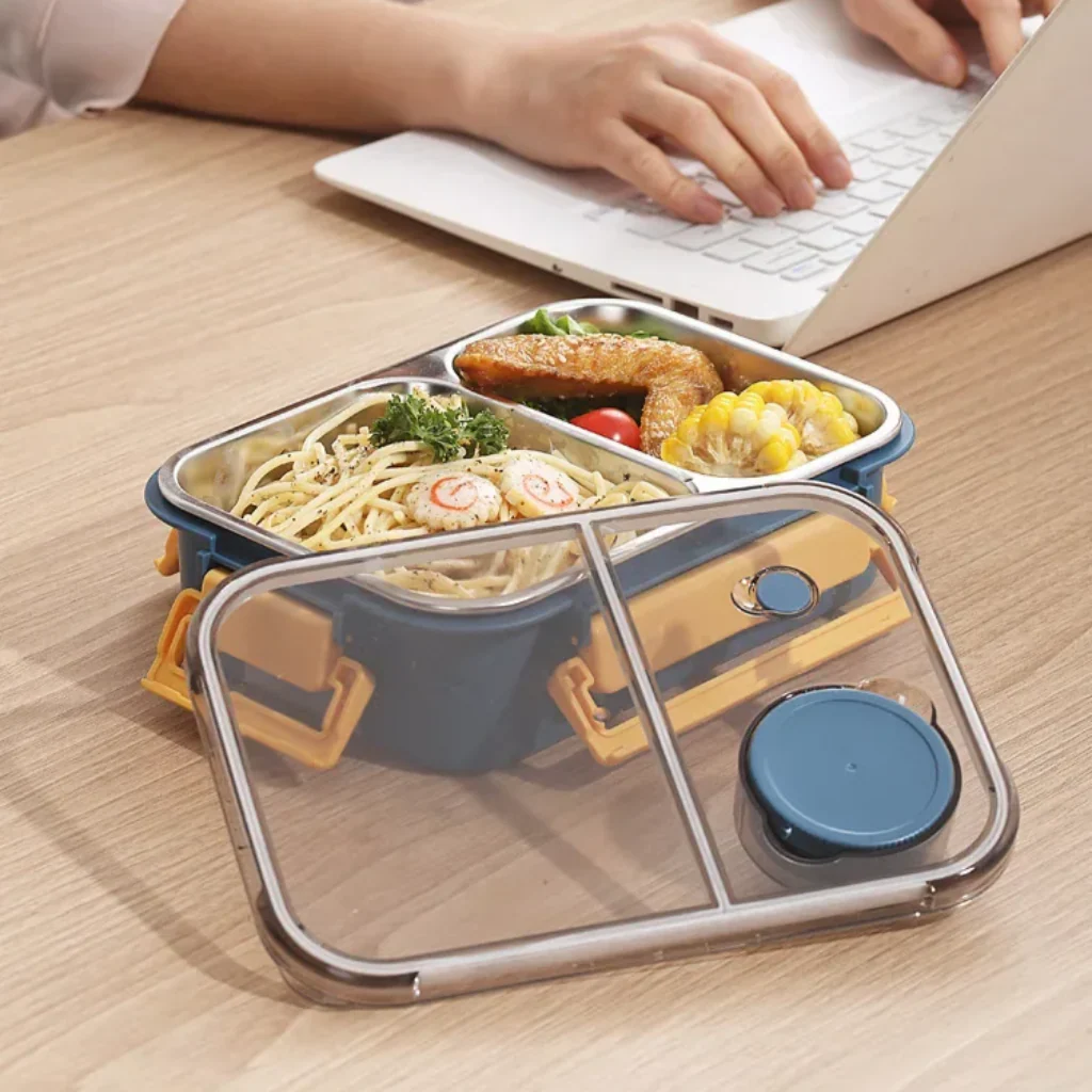 Lunchbox Isoliert Brotdose Bento Box Auslaufsicher Schule - Image 3