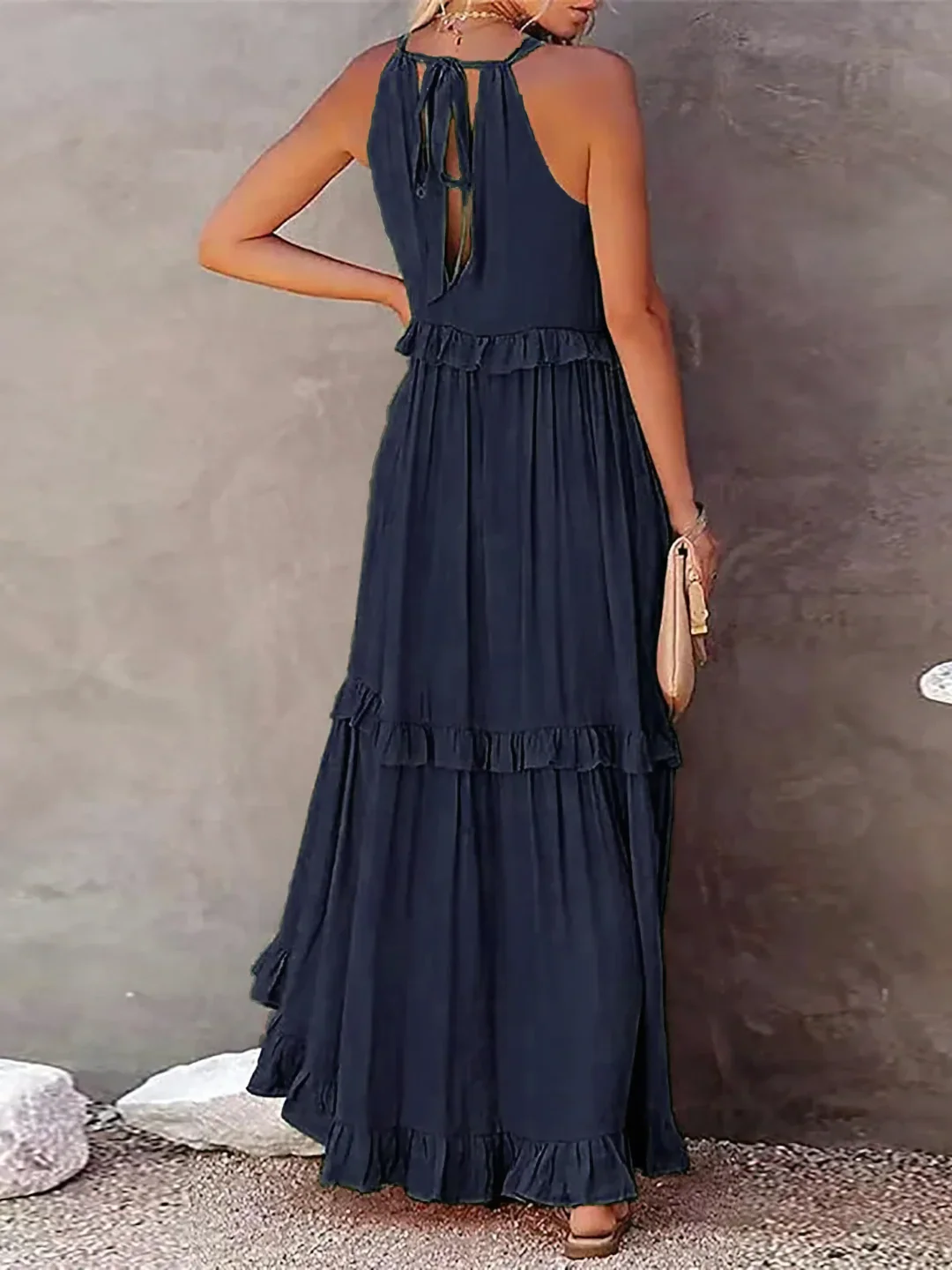 Madelyn | Bohemian Ruffled Maxi Dress - Image 20