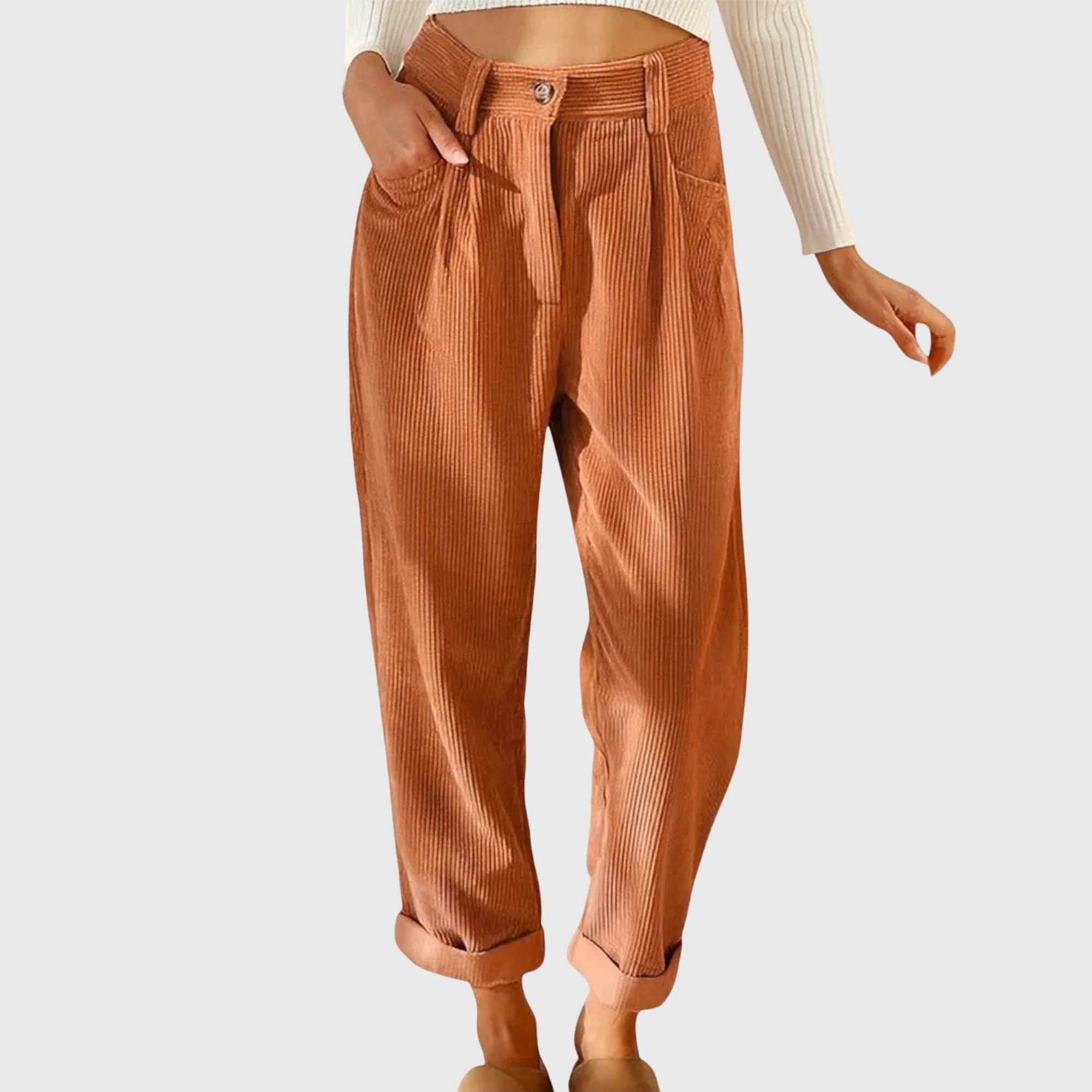 Mara | Damen Cordhose stylisch modern elegant