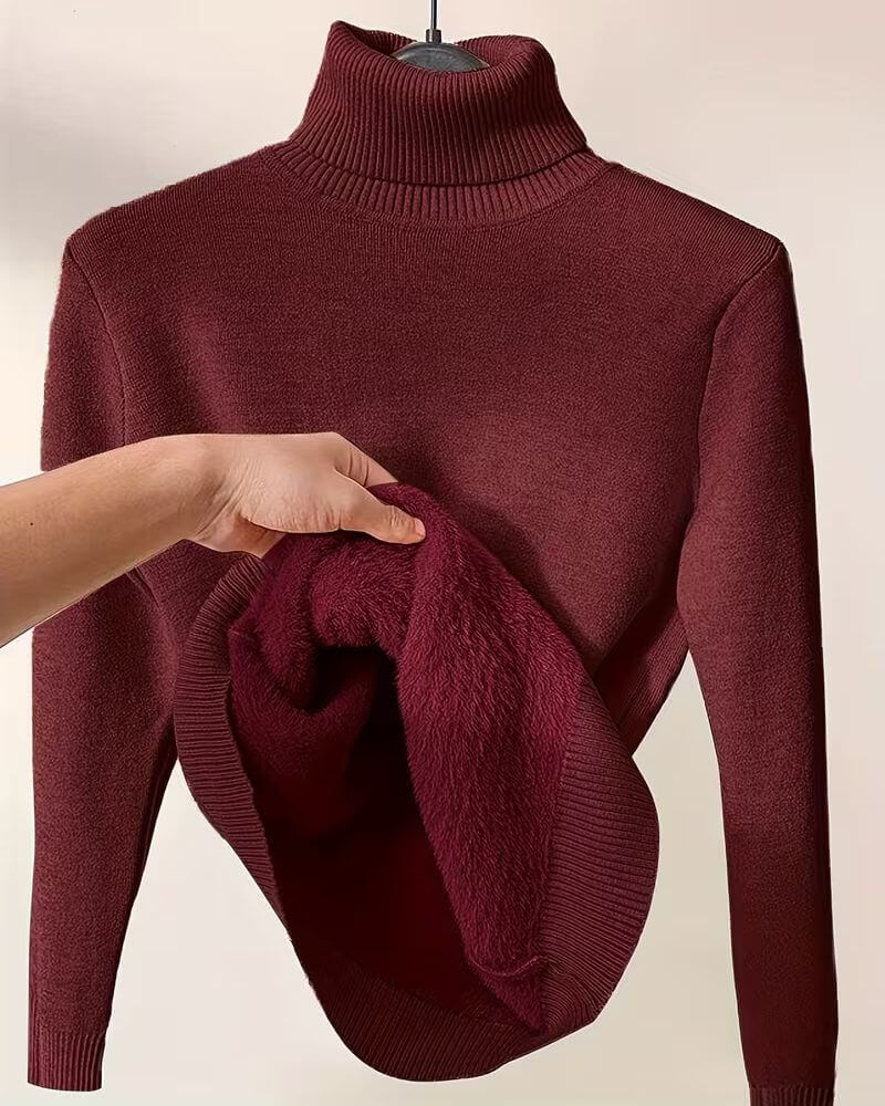 Mara | Warmer Rollkragenpullover weich & modern - Image 3