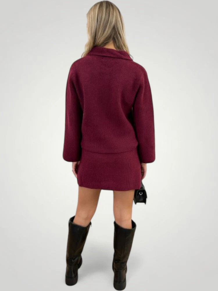Maren | Elegantes Button-Down-Set mit Rock - Image 5