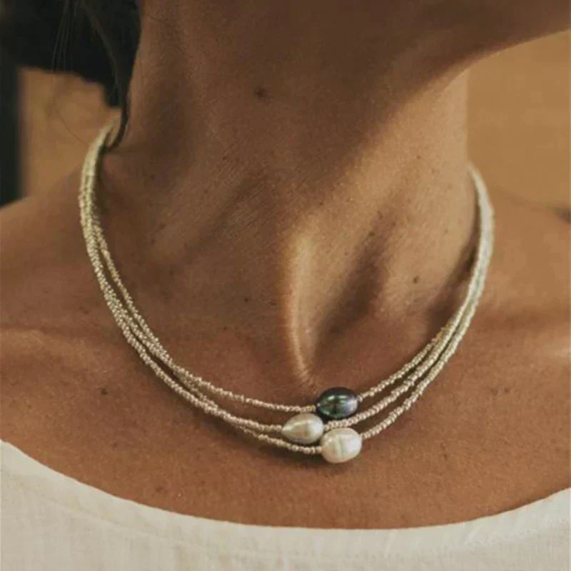 Marivelle – Vintage-Collier mit sanftem Glanz