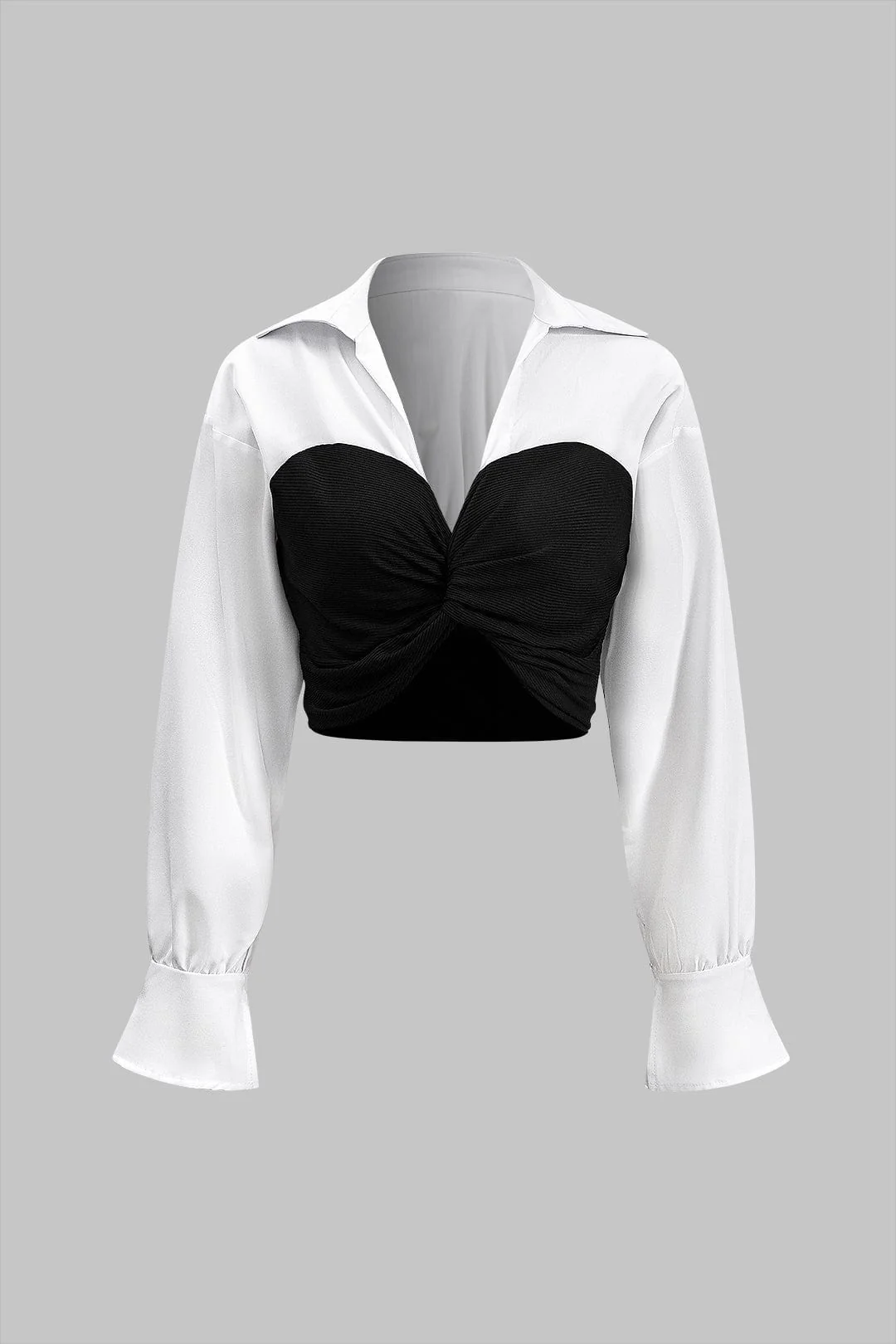 Martina | Elegantes Zweiteiler-Set mit Corsagen-Bluse & Bleistiftrock