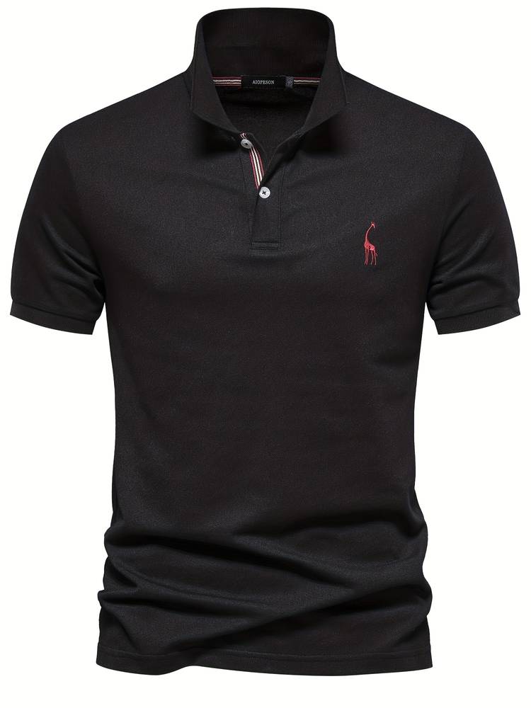 Mateo | Slim Fitted Klassisches Poloshirt mit dezentem Kragendetail - Image 2