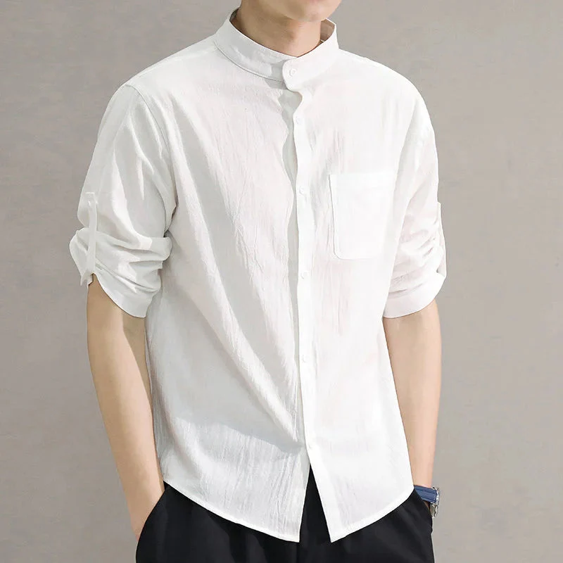 Max | Herren Button-Up Shirt Oliver im eleganten Stil - Image 3