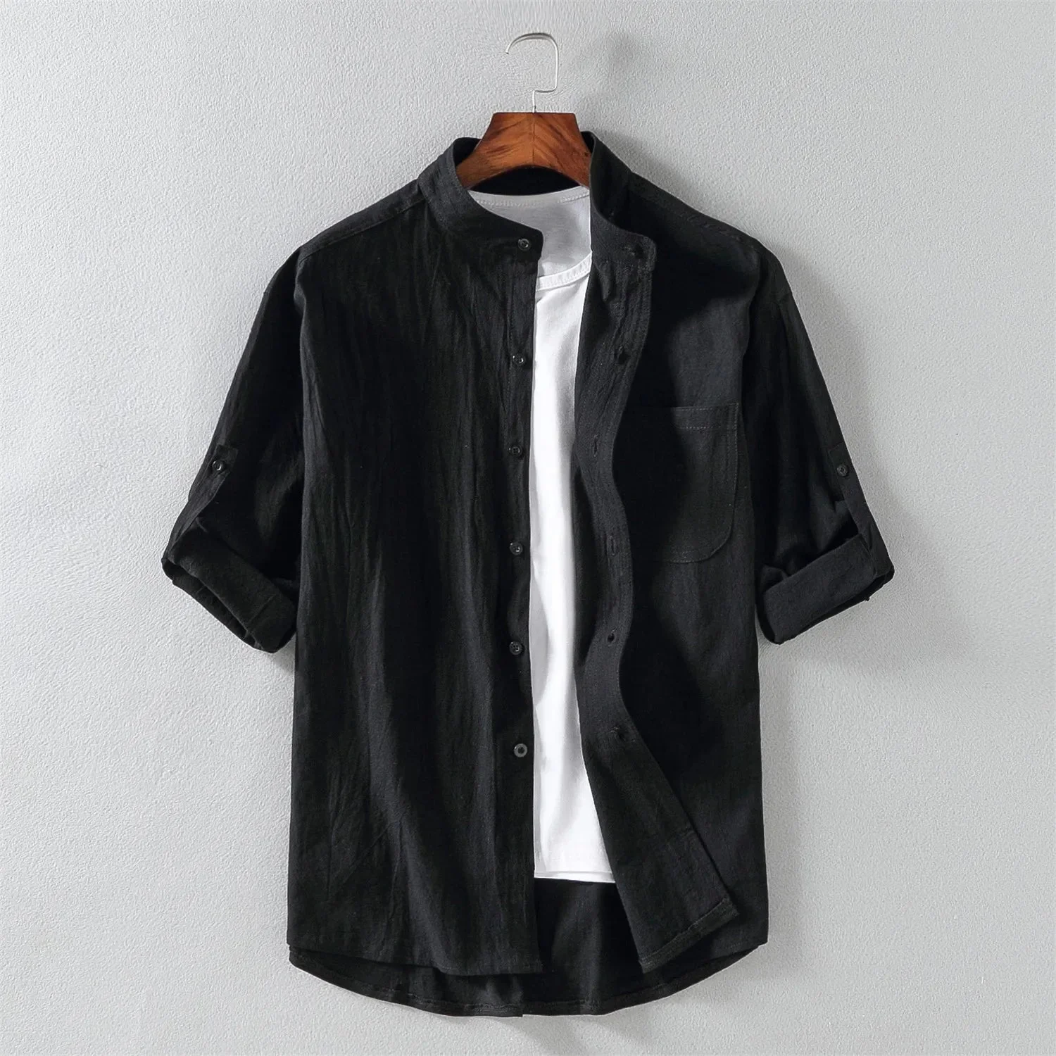 Max | Herren Button-Up Shirt Oliver im eleganten Stil - Image 6