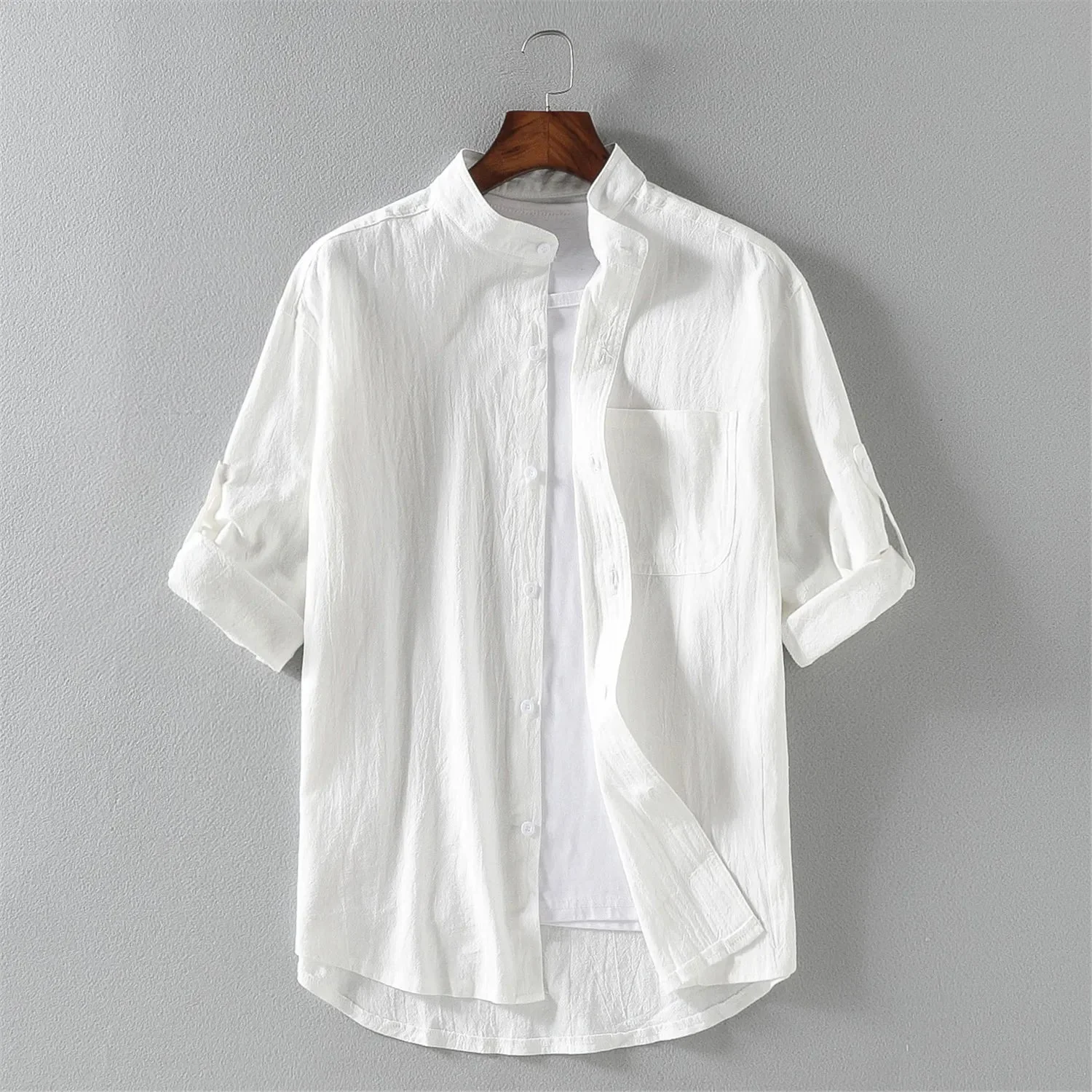 Max | Herren Button-Up Shirt Oliver im eleganten Stil - Image 7