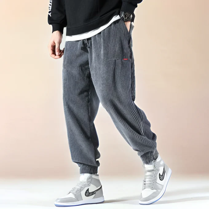 Max | Oslo Cordhose Sweatpants für Freizeitmode - Image 5
