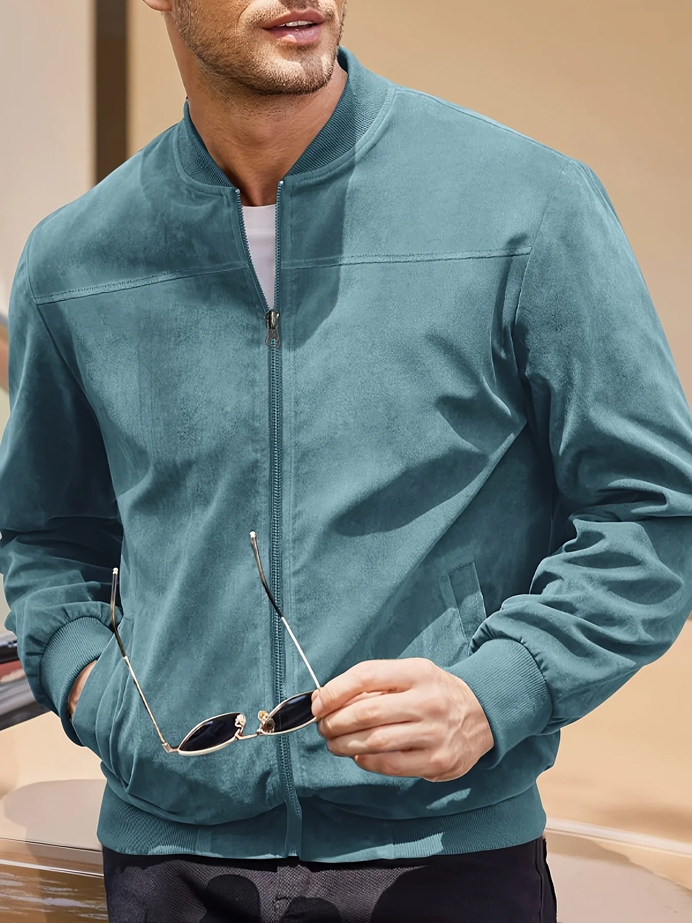 Max | Stylische Wildlederjacke Herren im Vintage-Stil - Image 13