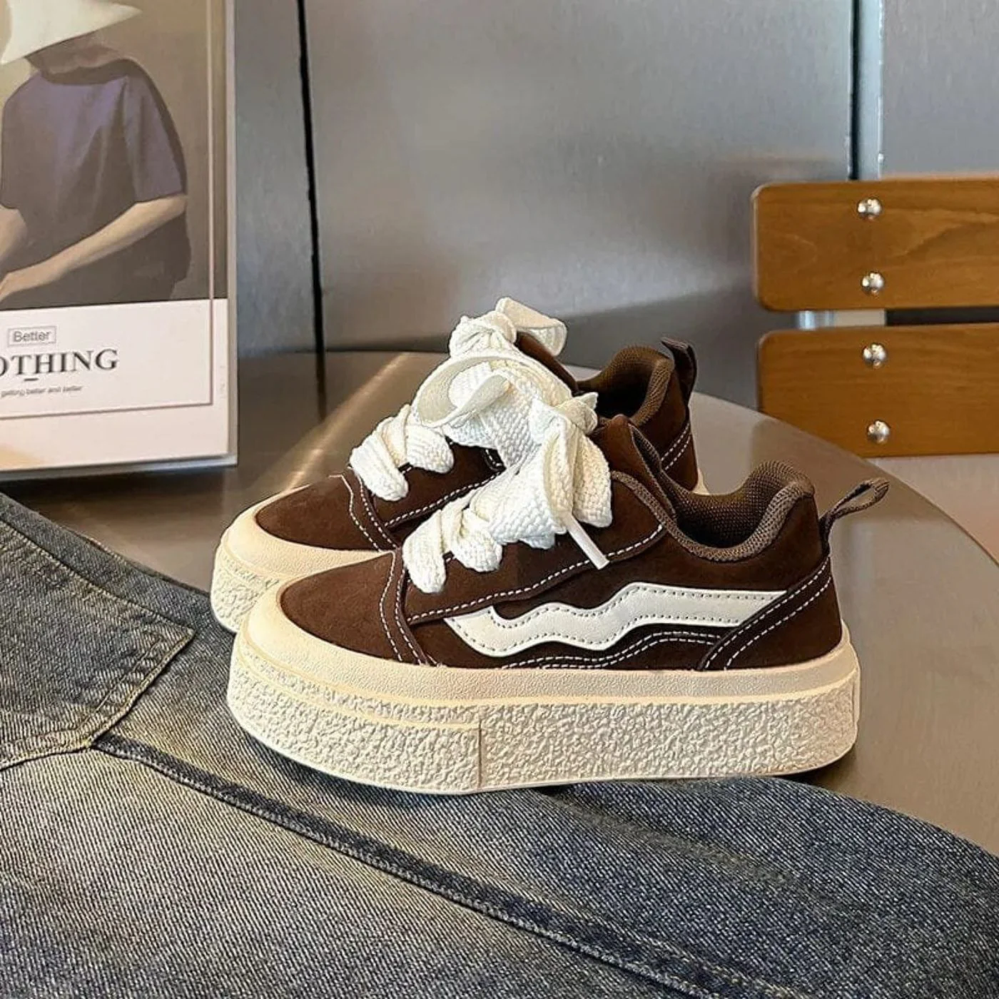 Mia – Bequeme Kinder-Plateausneaker