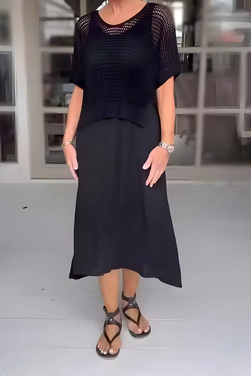 Mila | Feminines Damen-Sommerkleid mit Strick - Image 2