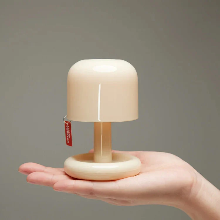 Mini Tischlampe mit USB-Ladestation – Tragbare Tischleuchte für romantisches Ambiente und entspannende Atmosphäre