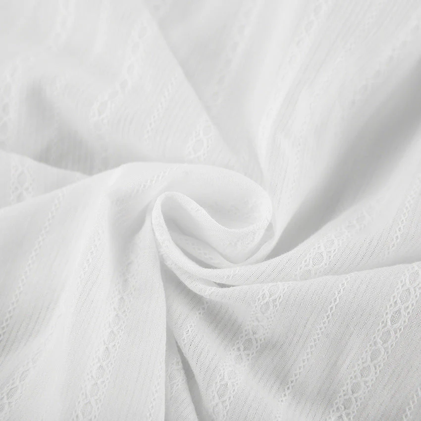 Mirela | Gestreifte Bluse mit Bindemanschetten - Image 8