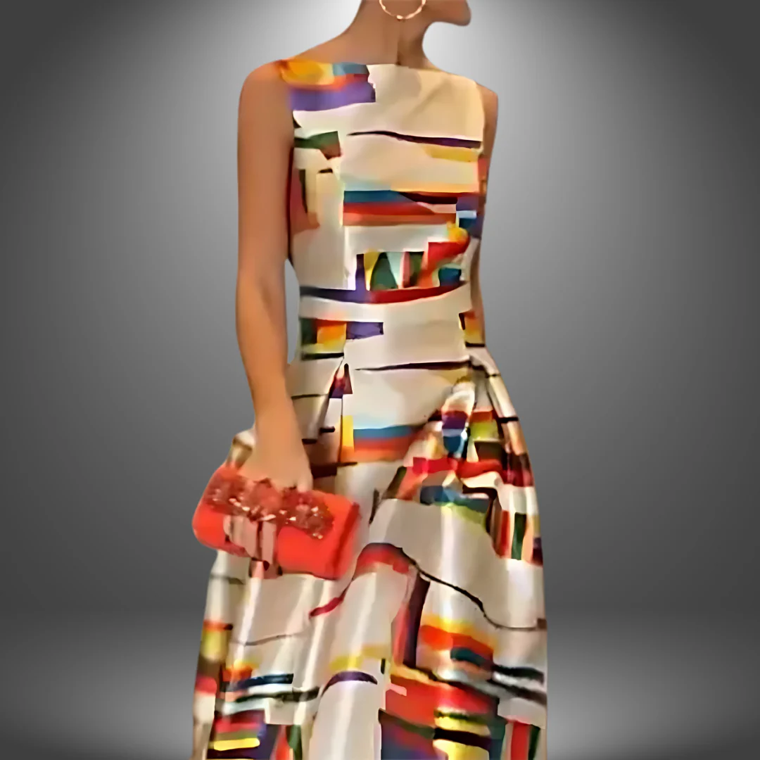 Misa | Langes Casual-Kleid aus Handarbeit