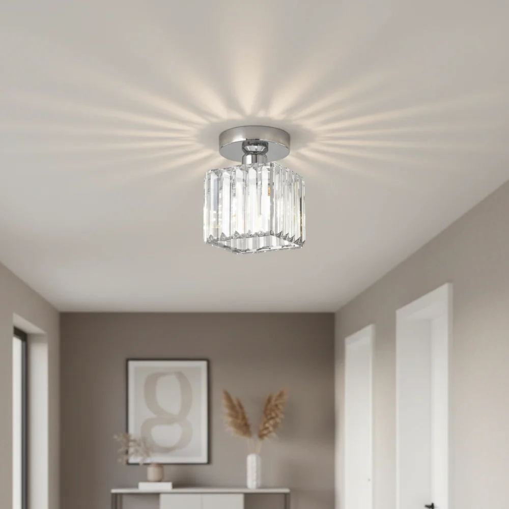 Moderne Deckenlampe Flur LED Deckenleuchte Rund Schwarz - Image 12