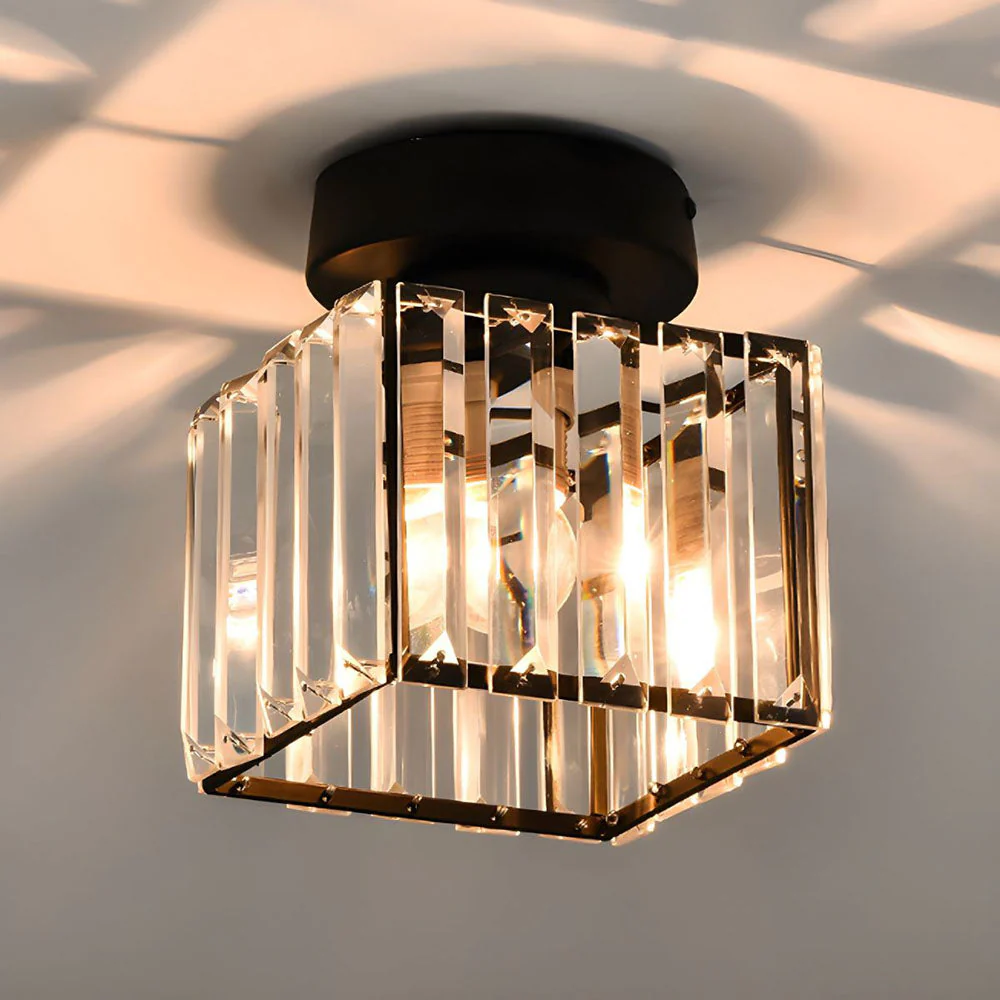 Moderne Deckenlampe Flur LED Deckenleuchte Rund Schwarz - Image 2