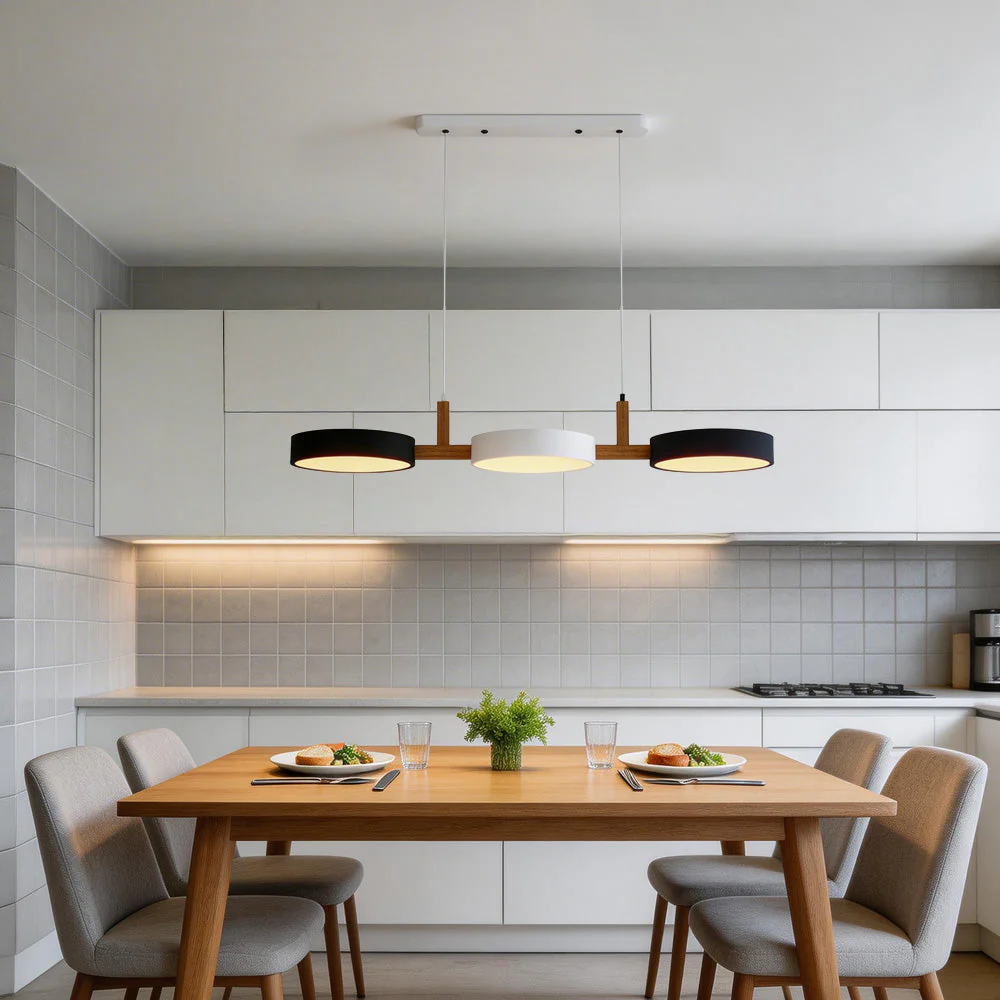 Moderne Metall Pendelleuchte Zylinder Deckenlampe minimalistisch - Image 12