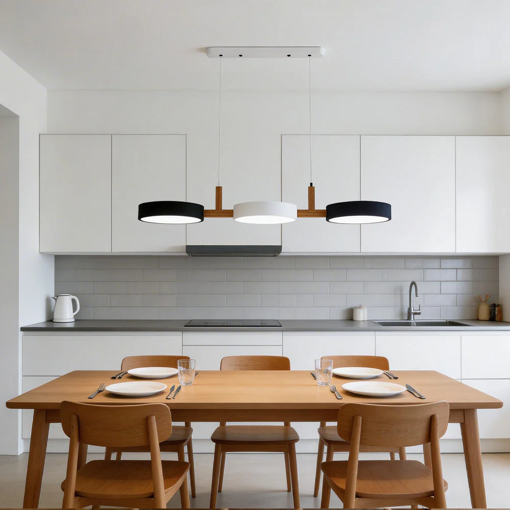 Moderne Metall Pendelleuchte Zylinder Deckenlampe minimalistisch - Image 13