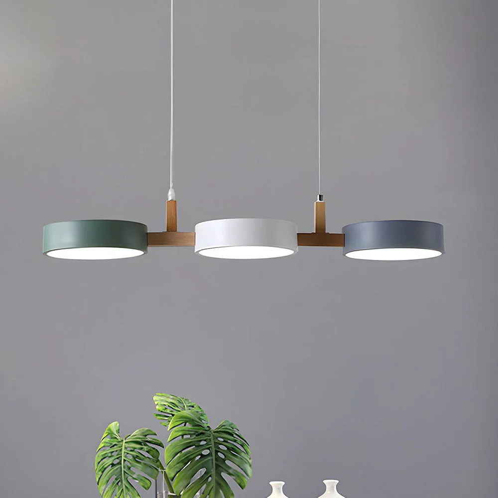 Moderne Metall Pendelleuchte Zylinder Deckenlampe minimalistisch - Image 2