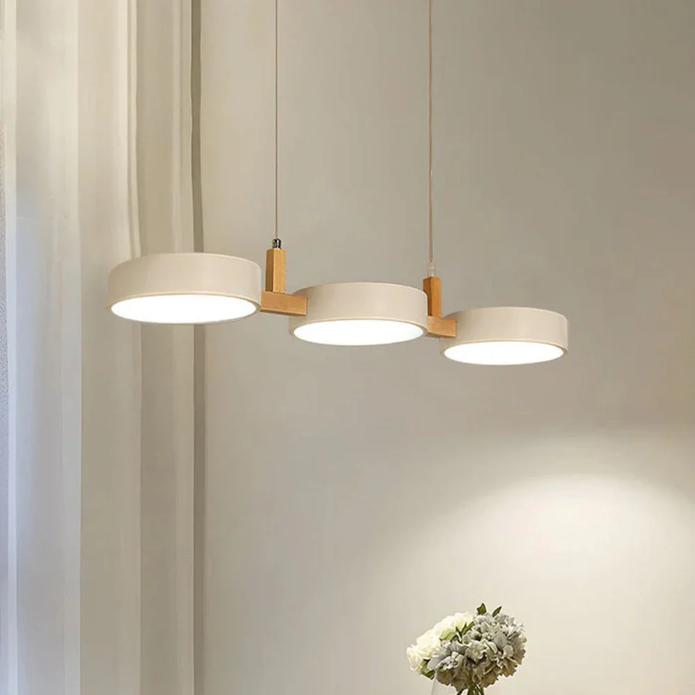 Moderne Metall Pendelleuchte Zylinder Deckenlampe minimalistisch - Image 3