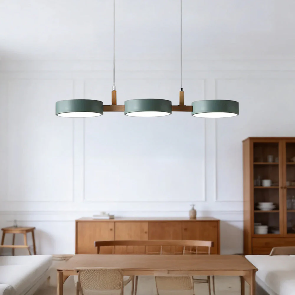 Moderne Metall Pendelleuchte Zylinder Deckenlampe minimalistisch - Image 7
