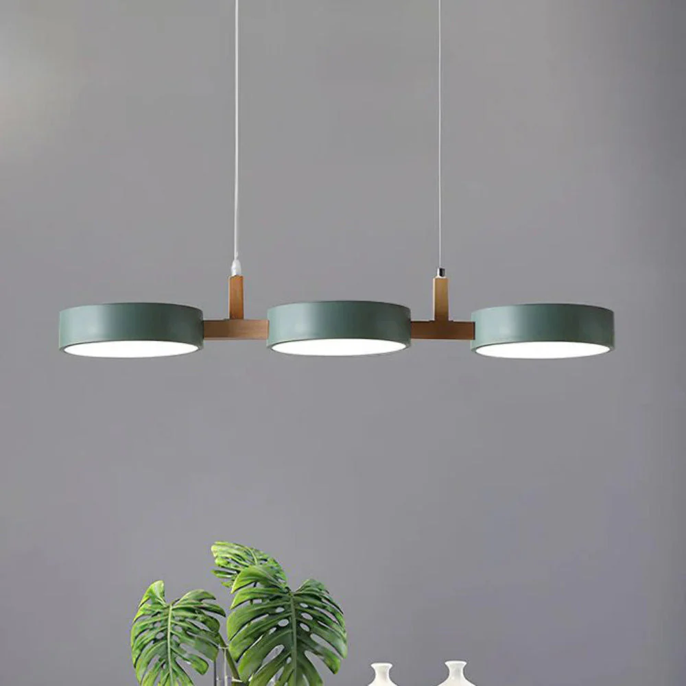 Moderne Metall Pendelleuchte Zylinder Deckenlampe minimalistisch - Image 9